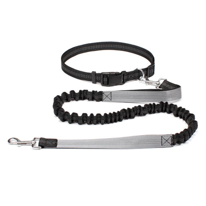 Koiran juoksutus vyö, kädet vapaana malli / Hand Free Dog Leash for Pet Walking Running Jogging Adjustable Dog leash Waist Belt Chest Strap Traction Rope Dog Accessories