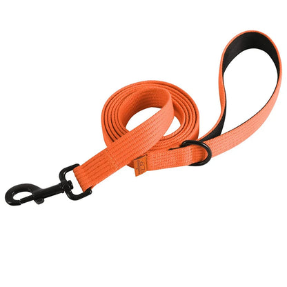 Hihna, pehmustetulla kahvalla / Dog Leash Polyamide Rope With Soft Padded Handle Durable Dog Training Lead Metal Swivel