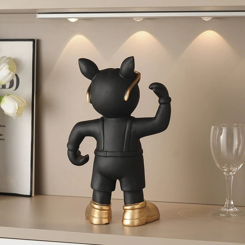 Bulldog Wine Holder, Wine Stand