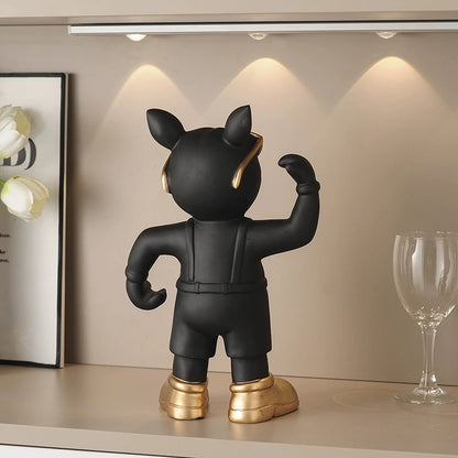 Bulldog Wine Holder, Wine Stand