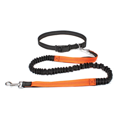 Koiran juoksutus vyö, kädet vapaana malli / Hand Free Dog Leash for Pet Walking Running Jogging Adjustable Dog leash Waist Belt Chest Strap Traction Rope Dog Accessories