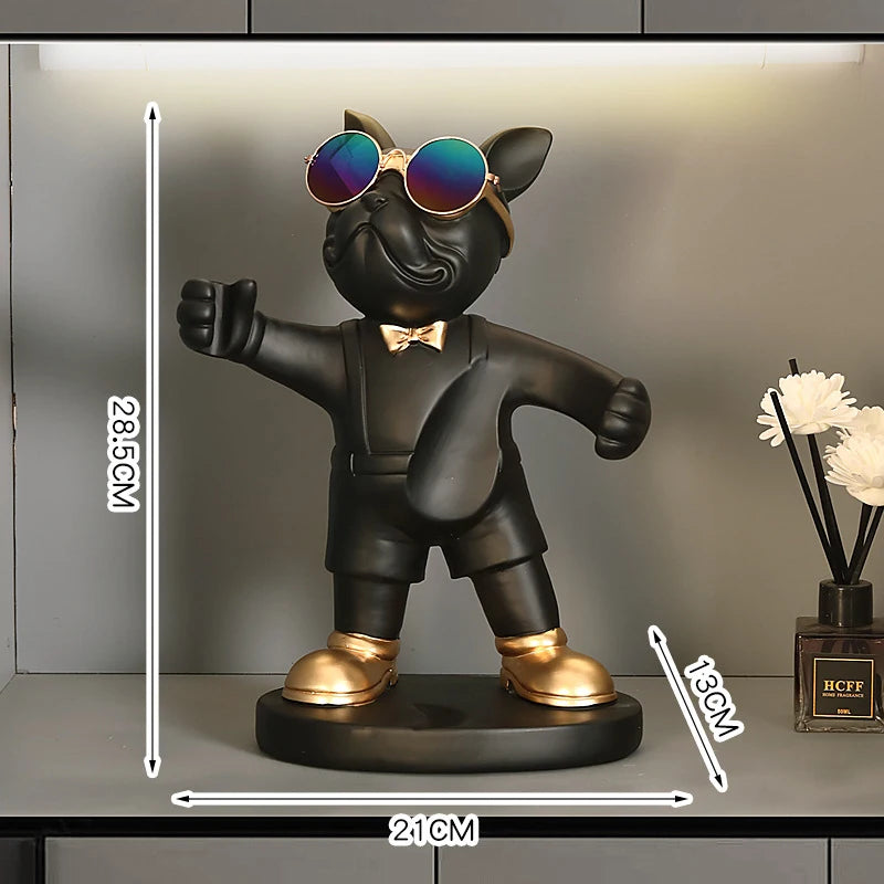 Bulldog Wine Holder, Wine Stand
