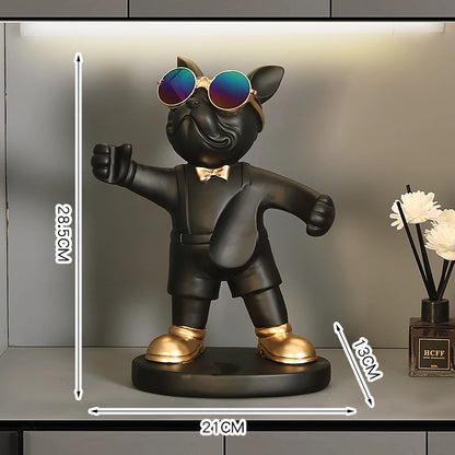 Bulldog Wine Holder, Wine Stand