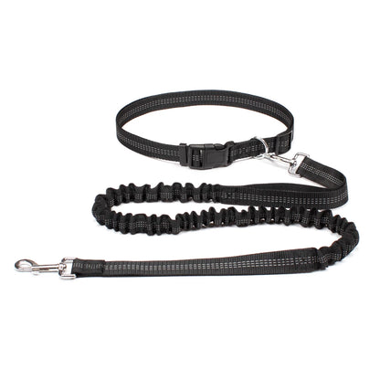 Koiran juoksutus vyö, kädet vapaana malli / Hand Free Dog Leash for Pet Walking Running Jogging Adjustable Dog leash Waist Belt Chest Strap Traction Rope Dog Accessories