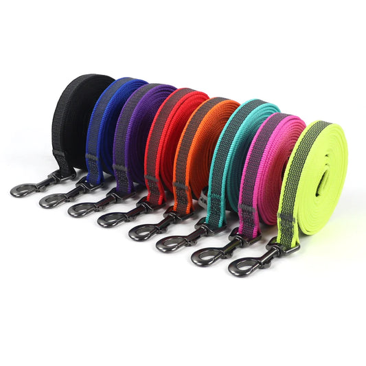 Pitkät hihnat, jäljestys hihna, metsästys hihna 1.5M 3M 15M Long Dog Leash