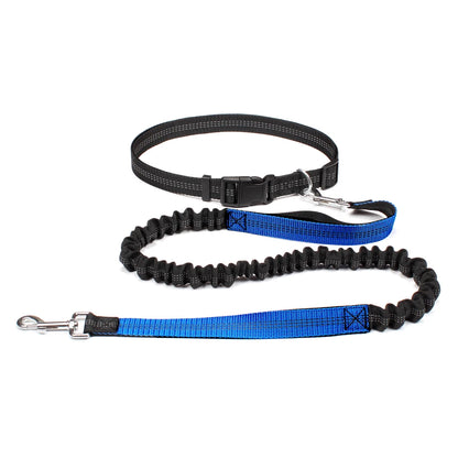 Koiran juoksutus vyö, kädet vapaana malli / Hand Free Dog Leash for Pet Walking Running Jogging Adjustable Dog leash Waist Belt Chest Strap Traction Rope Dog Accessories